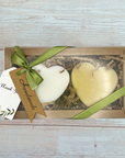 Coconut & Honey Milk Heart Shape Duo Gift Set