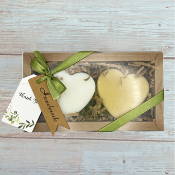 Coconut & Honey Milk Heart Shape Duo Gift Set